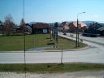 gradnja krožišča pri Klamu 2003